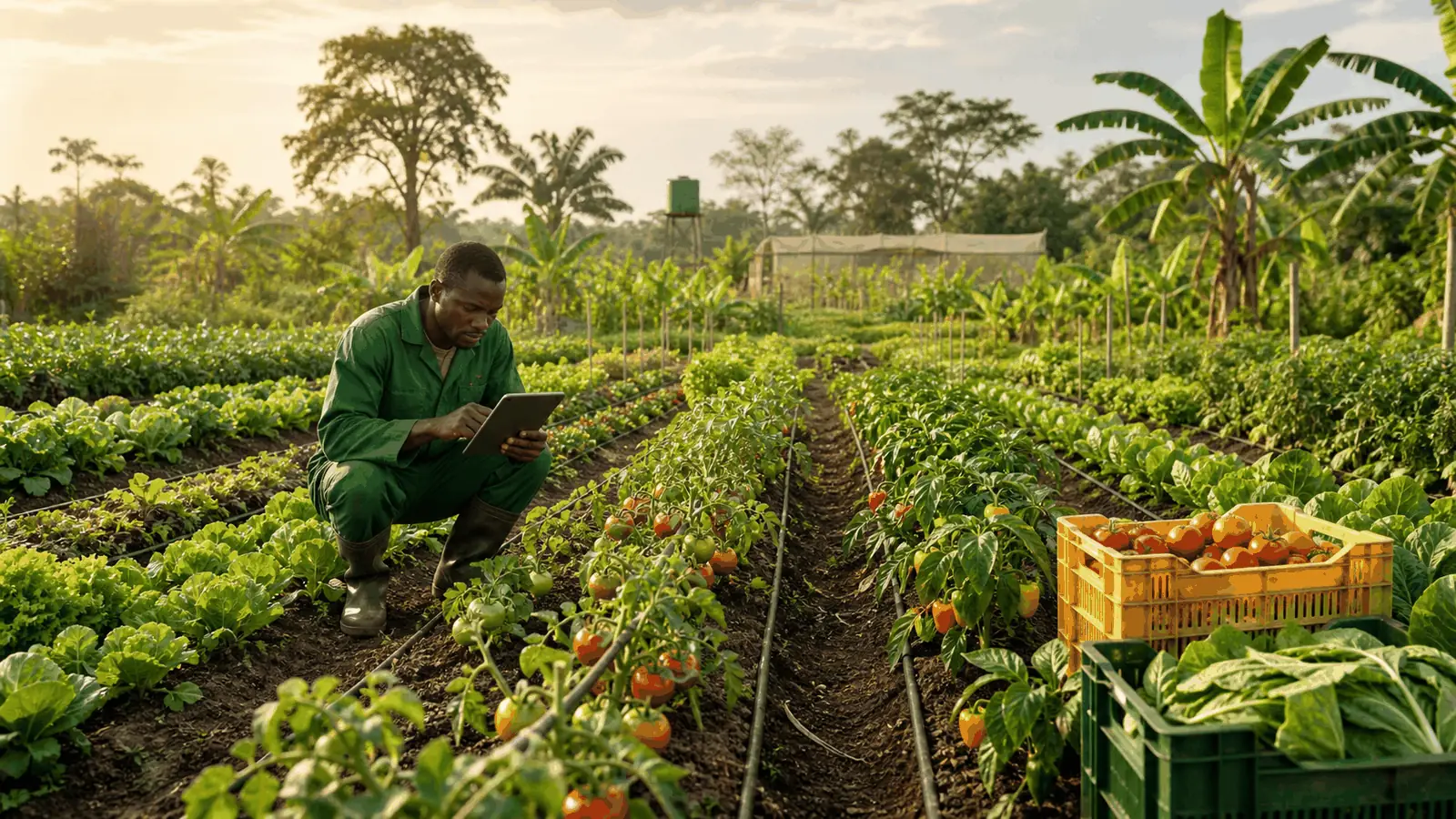 Planches maraicheres suivies avec AgriBisso